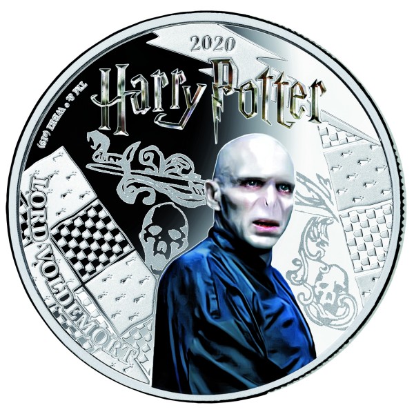 Lord Voldemort - Die offizielle Gedenkmünze