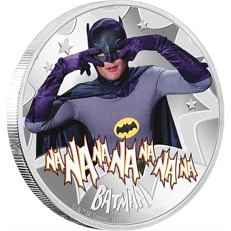 Batman Münze - Eine offizielle DC Prägung